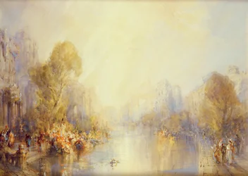 Romantisch landschap